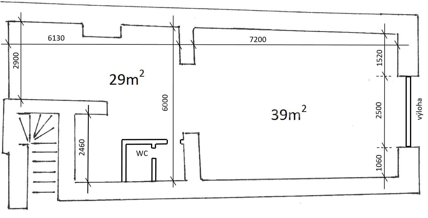non-residential property to rent, 68 m², Václavské Náměstí, Kutná Hora, Středočeský Region