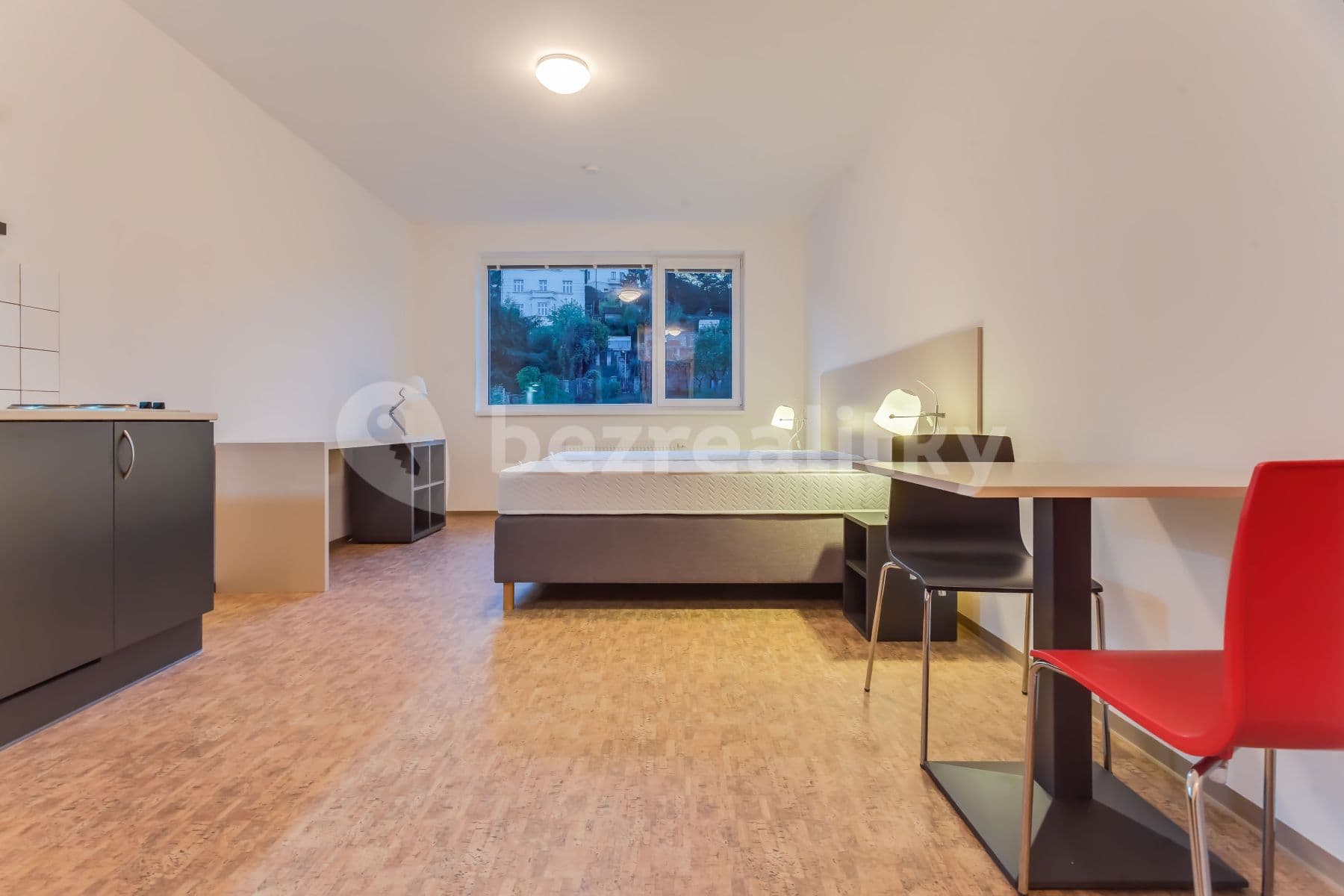 Studio flat to rent, 27 m², Křížová, Prague, Prague
