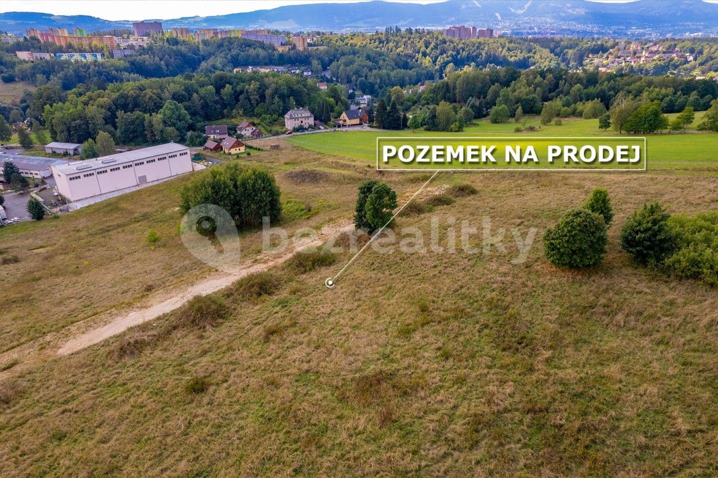 plot for sale, 989 m², Liberec, Liberecký Region