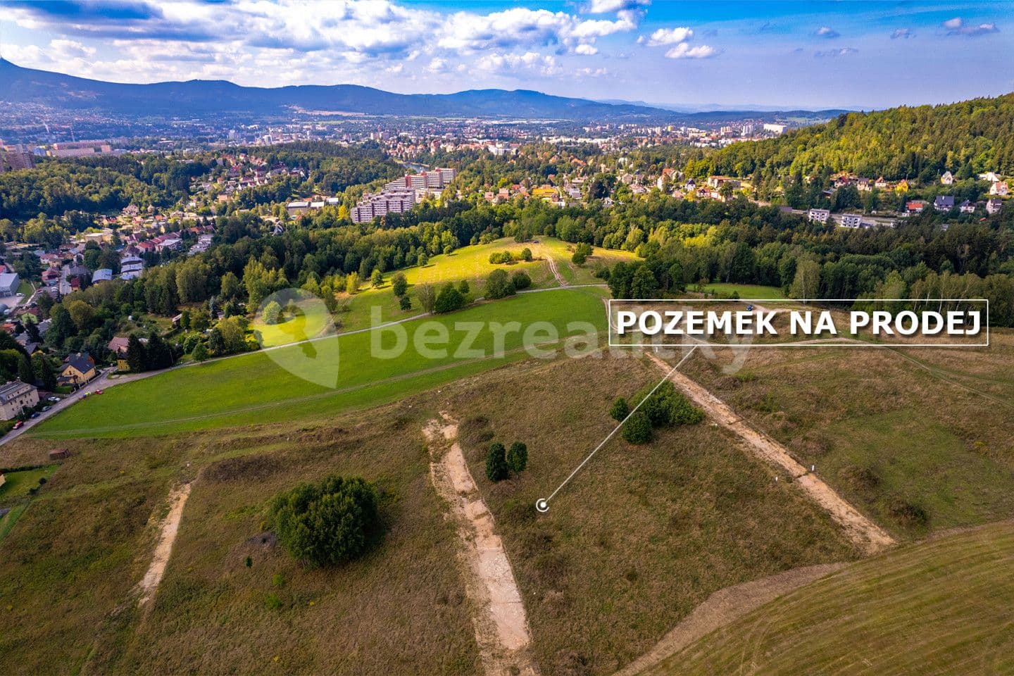 plot for sale, 989 m², Liberec, Liberecký Region