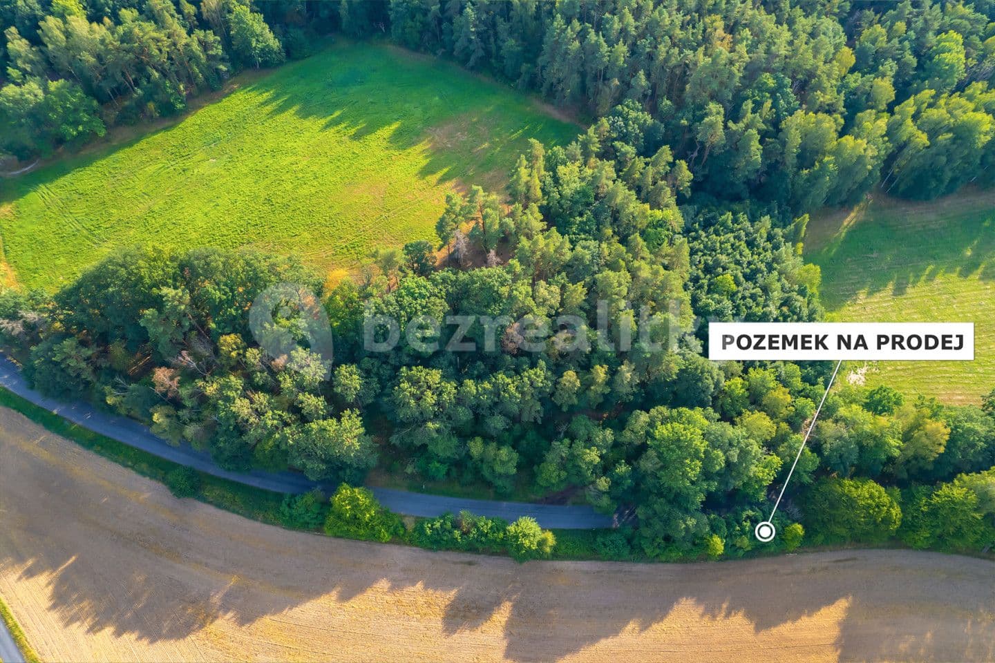 plot for sale, 2,833 m², Dubá, Liberecký Region