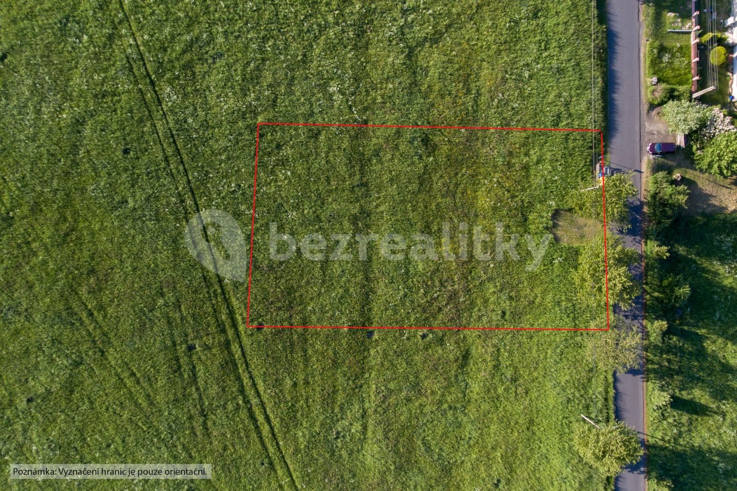 plot for sale, 1,714 m², Josefov, Karlovarský Region