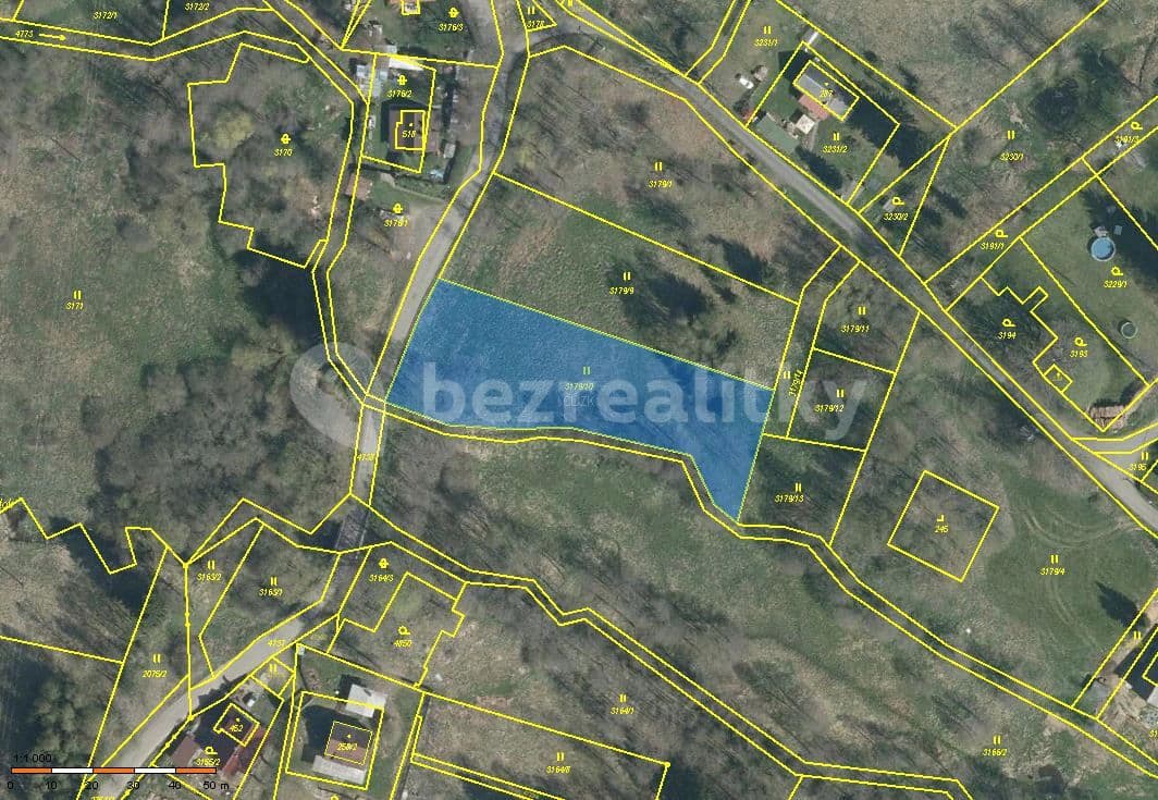 plot for sale, 2,467 m², Stará Voda, Karlovarský Region