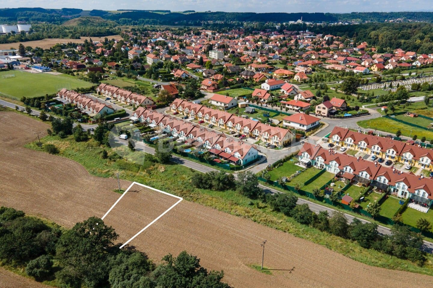 plot for sale, 850 m², Veltrusy, Středočeský Region