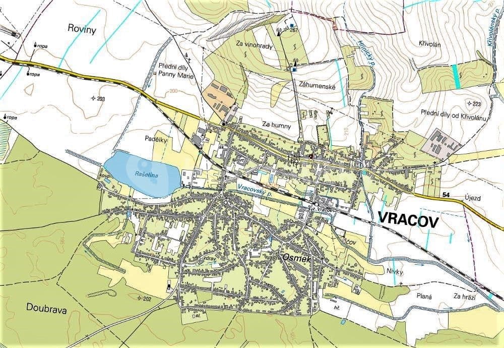 plot for sale, 126 m², Vracov, Jihomoravský Region