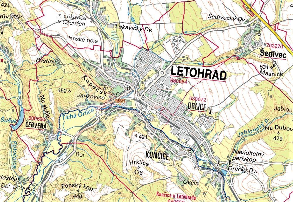 plot for sale, 63 m², Letohrad, Pardubický Region