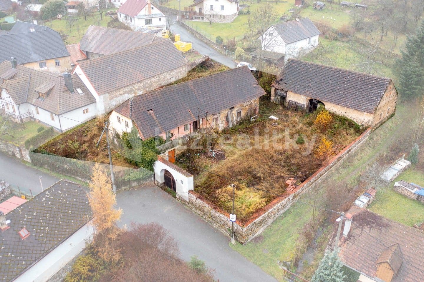 recreational property for sale, 1,372 m², Nezdice na Šumavě, Plzeňský Region