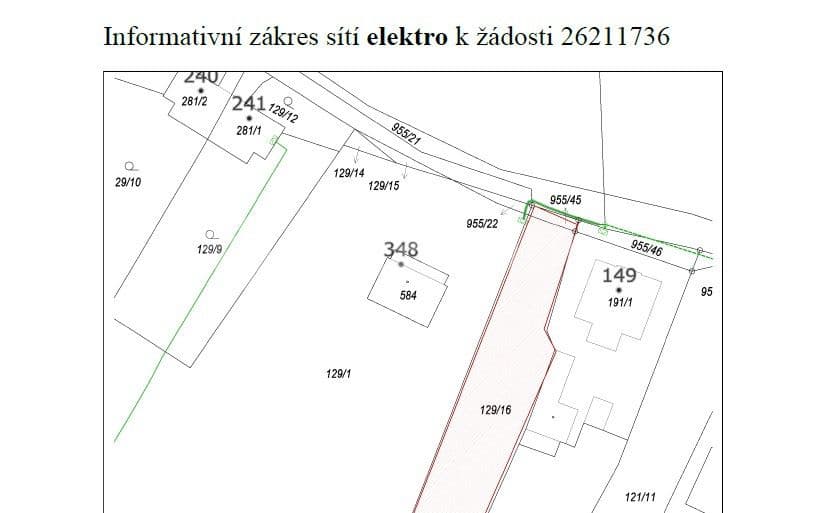 plot for sale, 1,485 m², Čimelice, Jihočeský Region