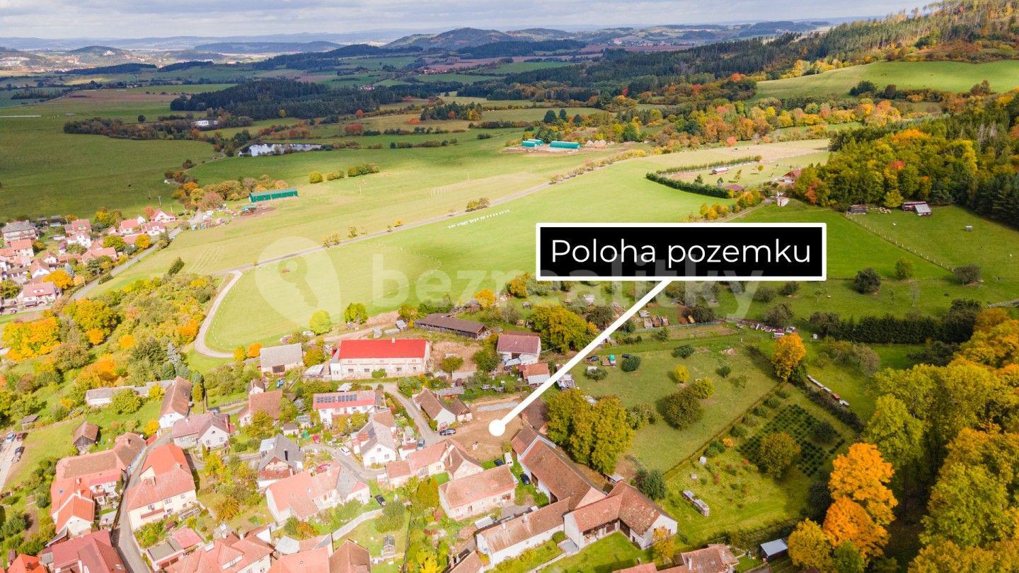 plot for sale, 716 m², Žihobce, Plzeňský Region