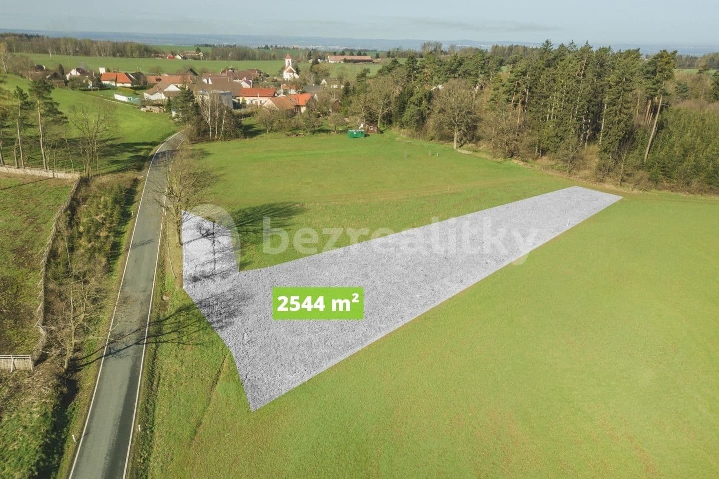 plot for sale, 2,544 m², Hošťalovice, Pardubický Region