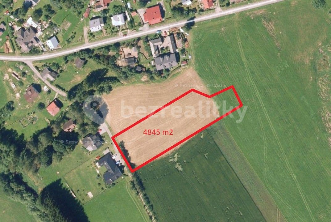 plot for sale, 4,845 m², Křižánky, Vysočina Region