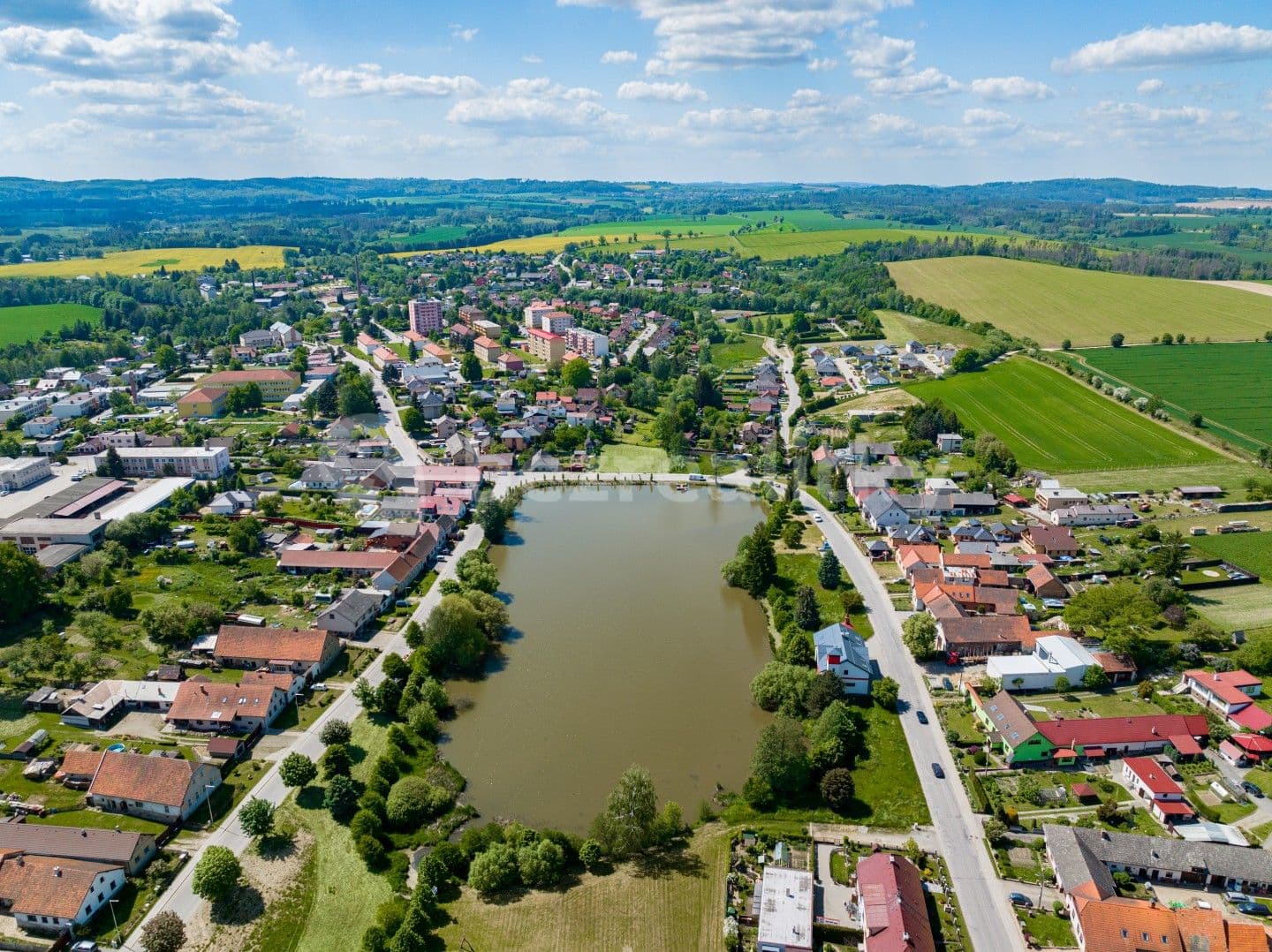 plot for sale, 1,628 m², Dobronín, Vysočina Region