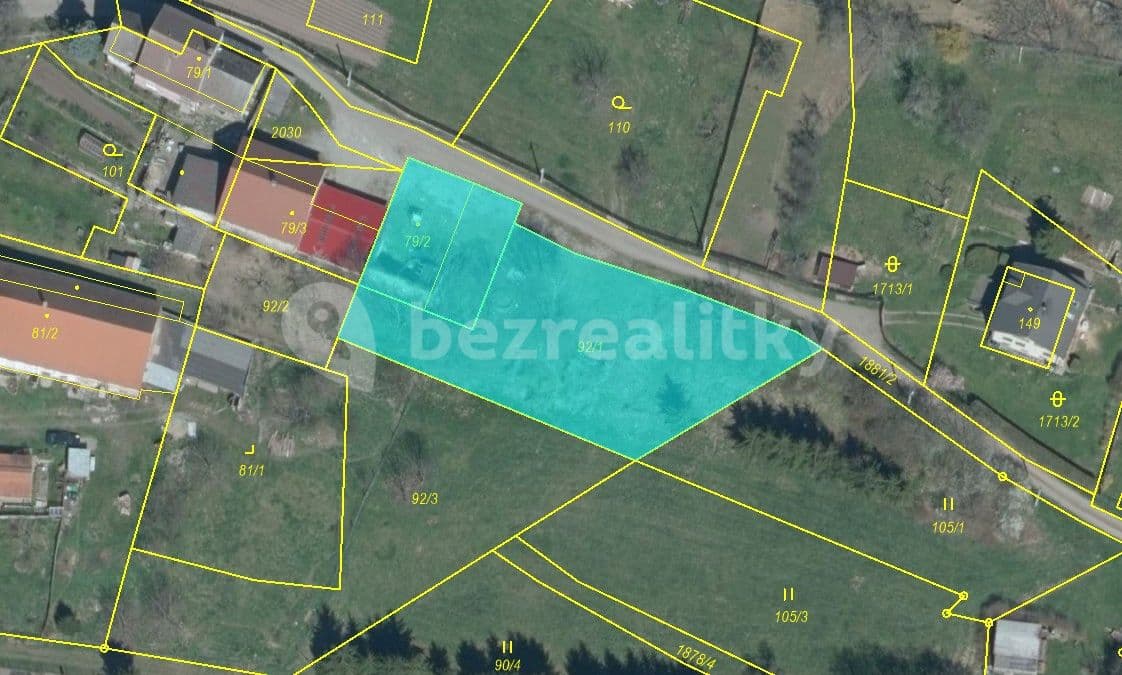 plot for sale, 1,367 m², Chlum, Liberecký Region