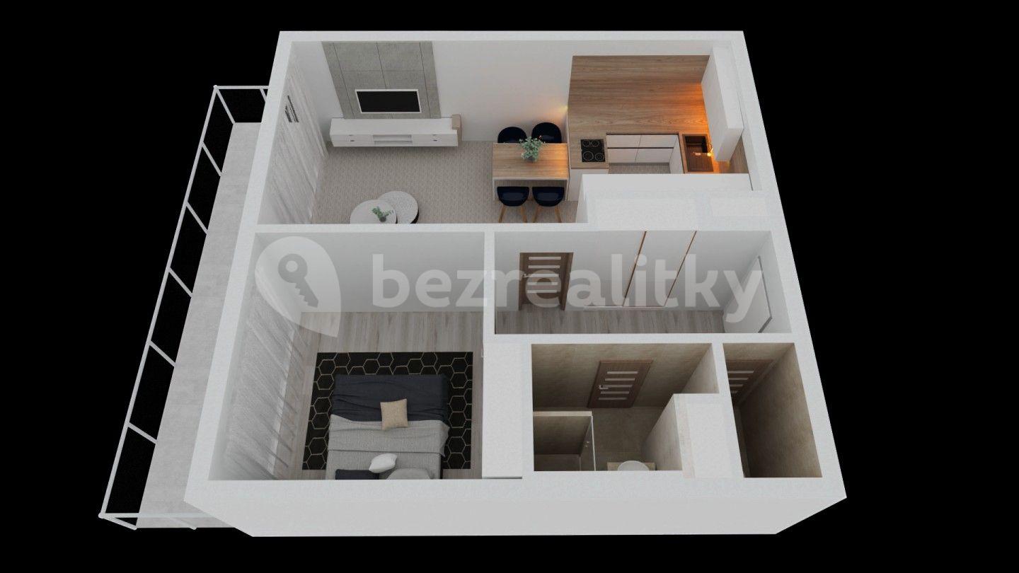 1 bedroom with open-plan kitchen flat for sale, 51 m², Lázeňská, Lázně Bělohrad, Královéhradecký Region
