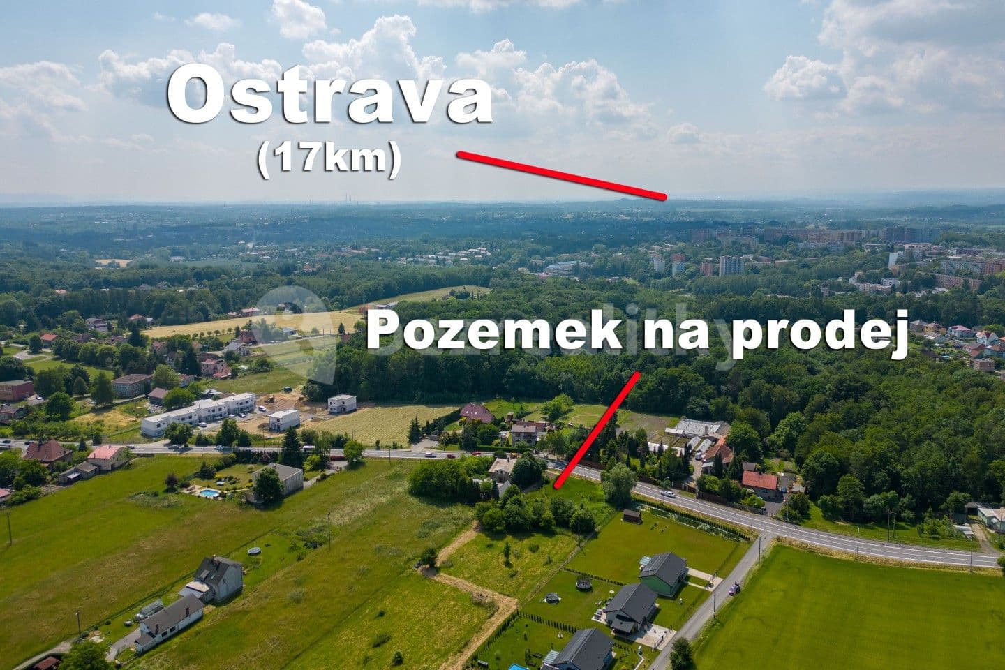 plot for sale, 600 m², 17. listopadu, Orlová, Moravskoslezský Region
