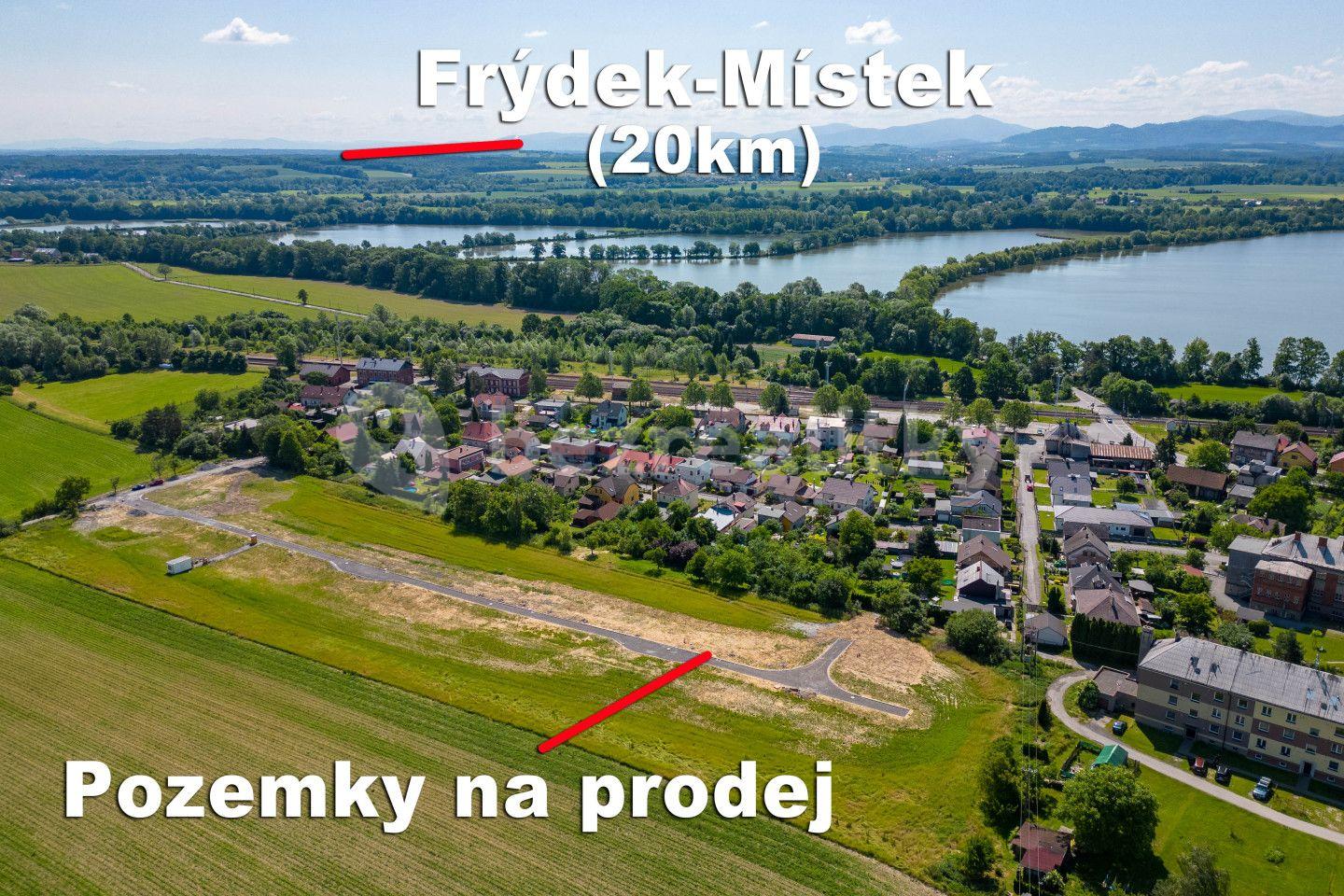 plot for sale, 822 m², Jistebník, Moravskoslezský Region