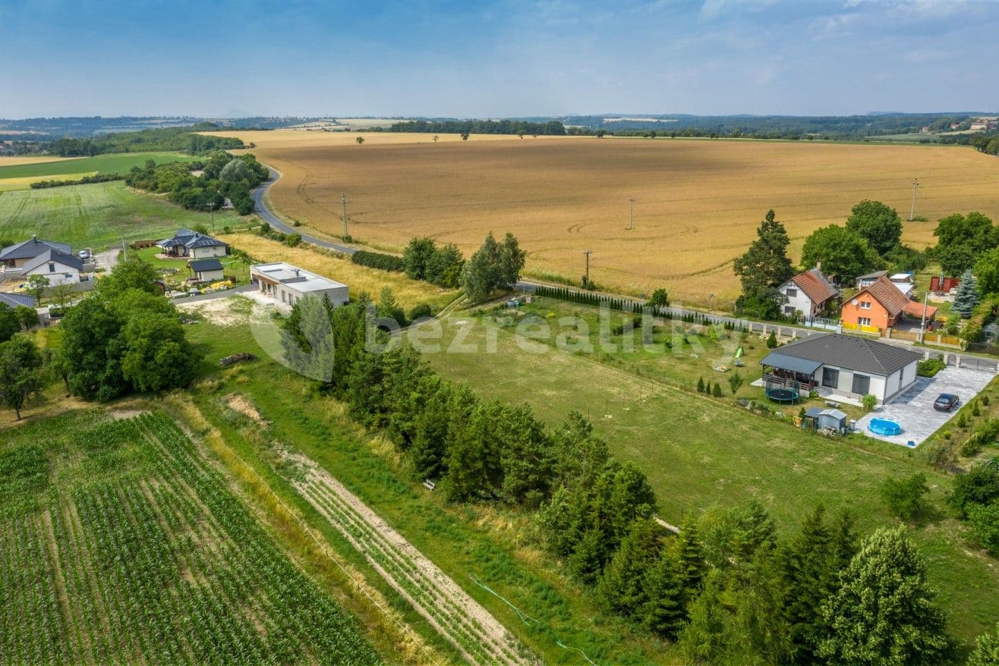 plot for sale, 928 m², Střemy, Středočeský Region