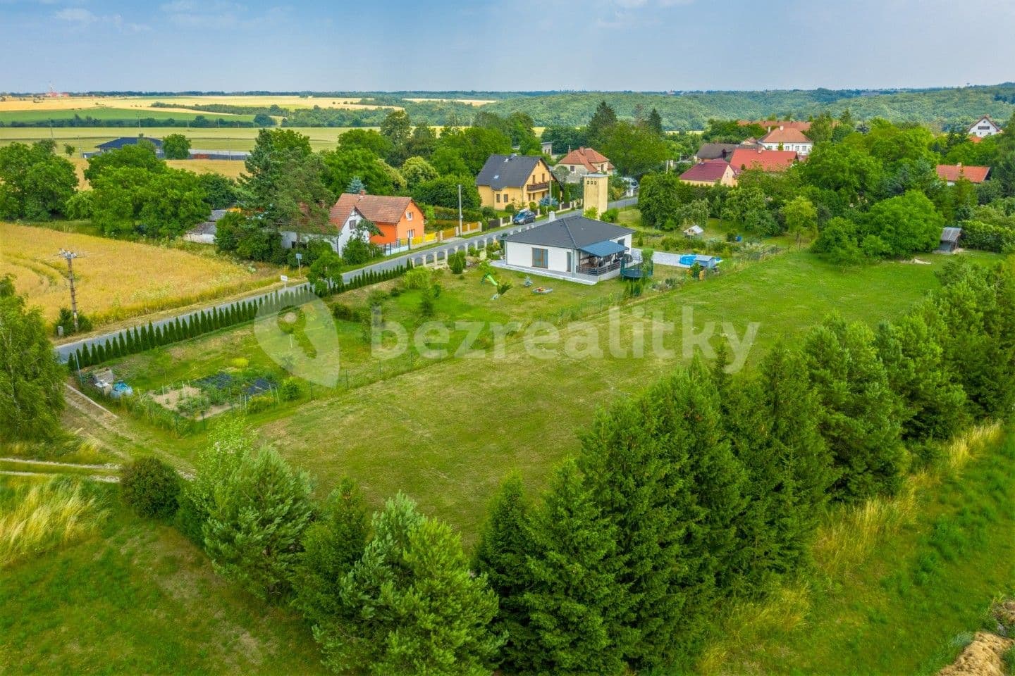 plot for sale, 928 m², Střemy, Středočeský Region