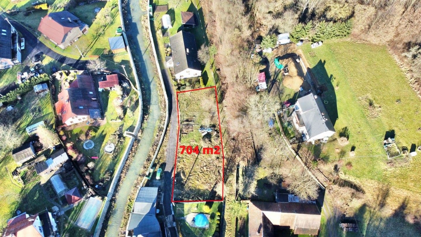 plot for sale, 704 m², Rybník, Pardubický Region