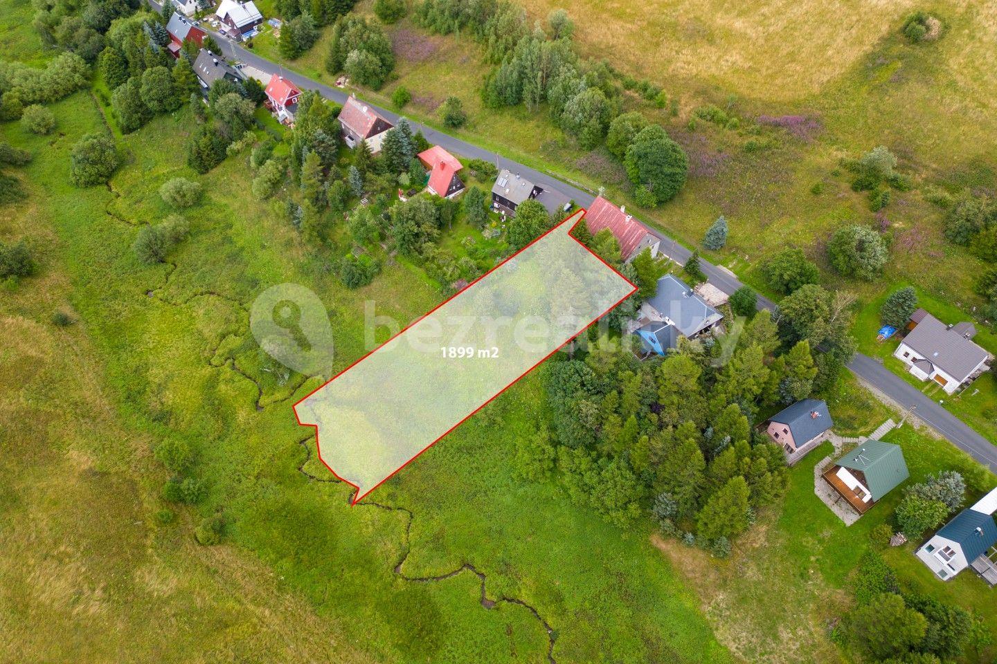 plot for sale, 1,899 m², Loučná pod Klínovcem, Ústecký Region