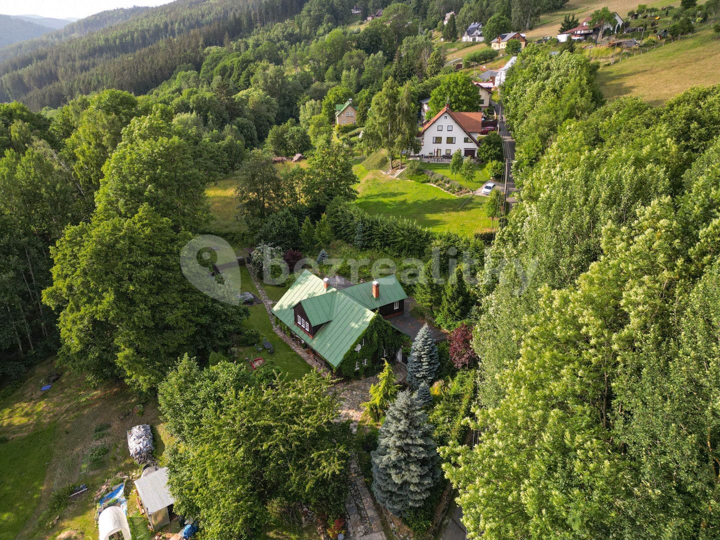 recreational property for sale, 1,830 m², Kamenná cesta, Vrchlabí, Královéhradecký Region