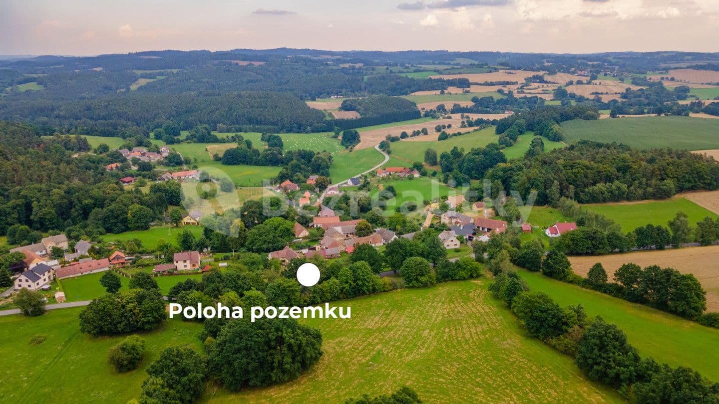 plot for sale, 1,603 m², Hrazany, Jihočeský Region