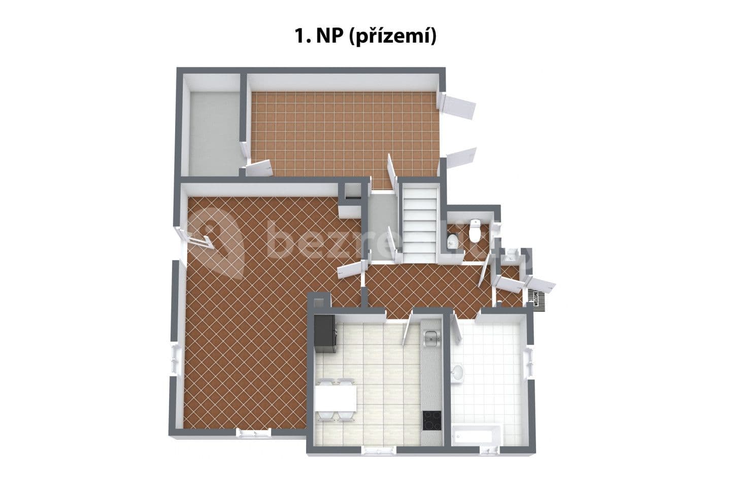 house for sale, 222 m², Kolová, Karlovarský Region
