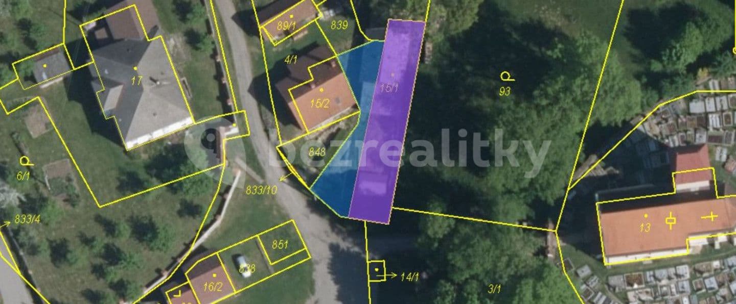 plot for sale, 427 m², Pelhřimov, Vysočina Region