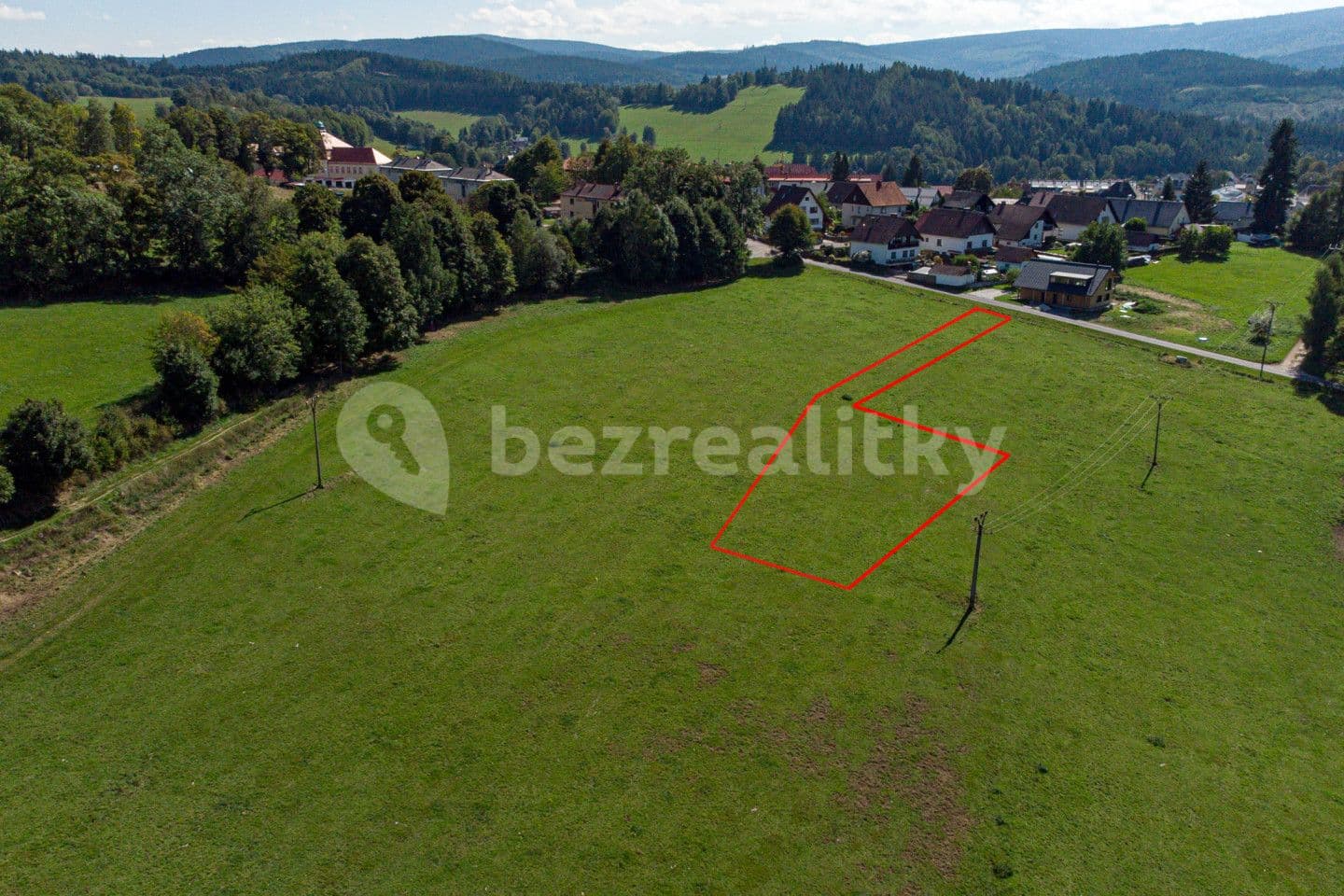 plot for sale, 858 m², Kašperské Hory, Plzeňský Region