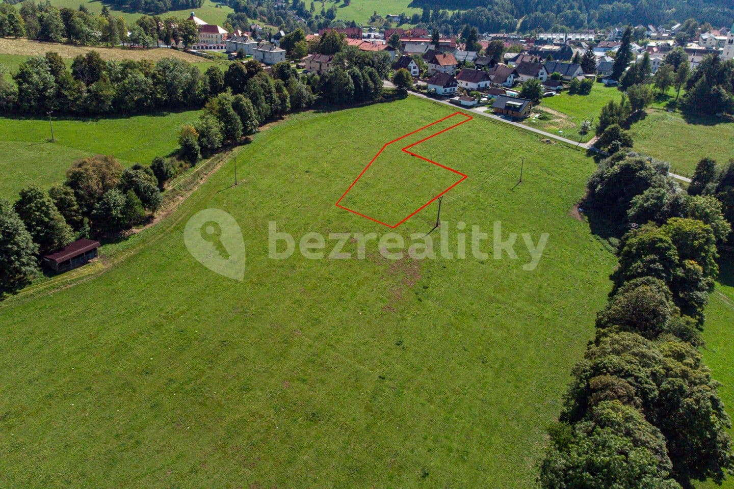 plot for sale, 941 m², Kašperské Hory, Plzeňský Region