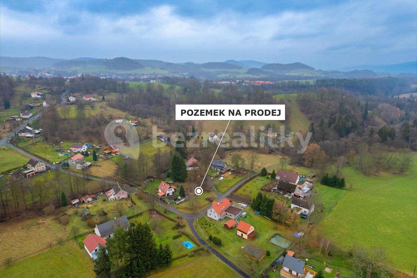 plot for sale, 2,242 m², Česká Kamenice, Ústecký Region