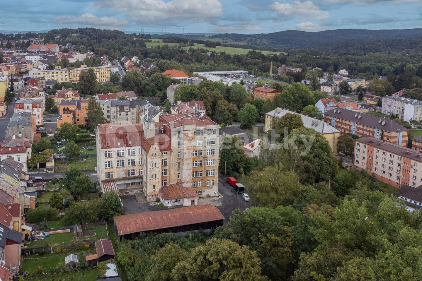 non-residential property for sale, 2,831 m², Tyršova, Aš, Karlovarský Region
