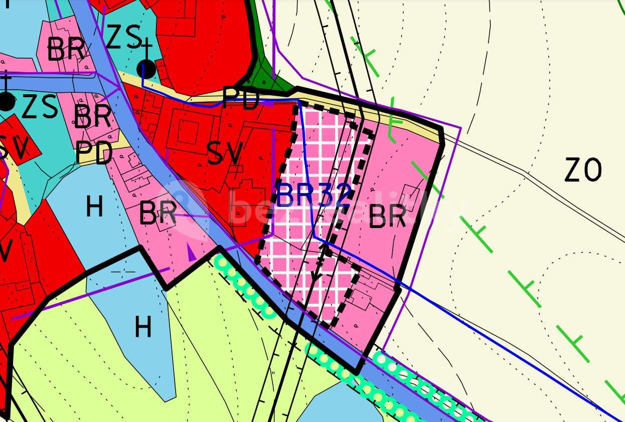 plot for sale, 800 m², Přibyslav, Vysočina Region