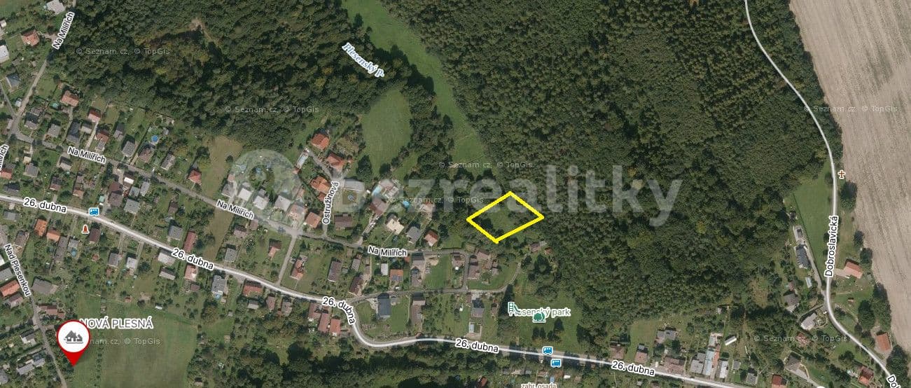 plot for sale, 1,730 m², Ostrava, Moravskoslezský Region