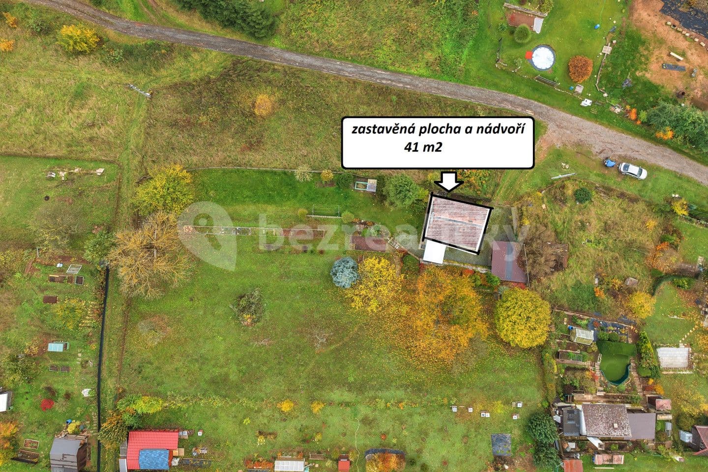 recreational property for sale, 1,867 m², Úpice, Královéhradecký Region