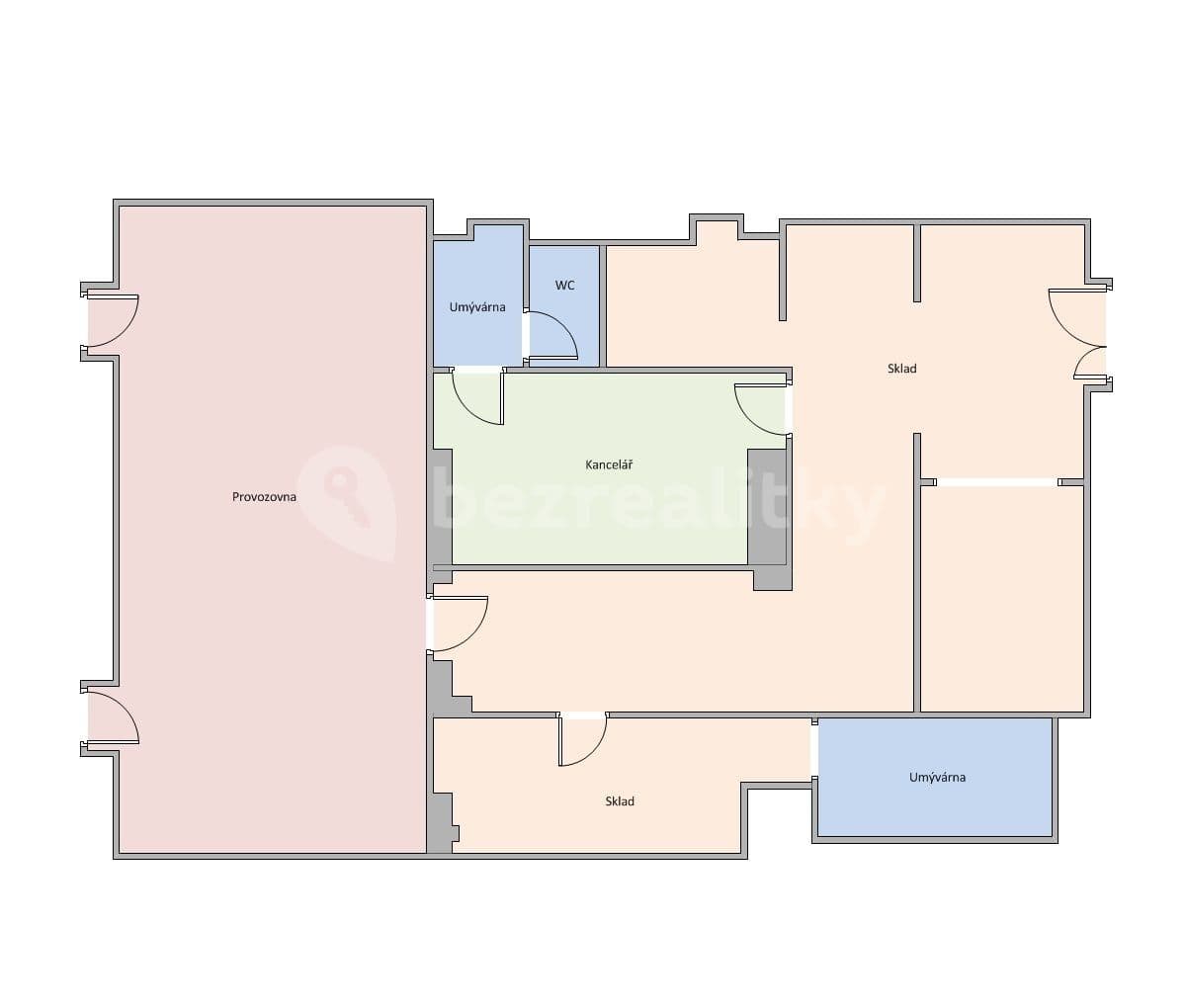non-residential property to rent, 119 m², nám. T. G. Masaryka, Havířov, Moravskoslezský Region