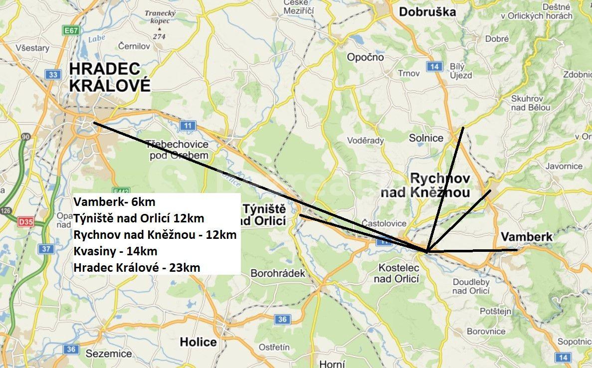 non-residential property for sale, 208 m², Mánesova, Kostelec nad Orlicí, Královéhradecký Region