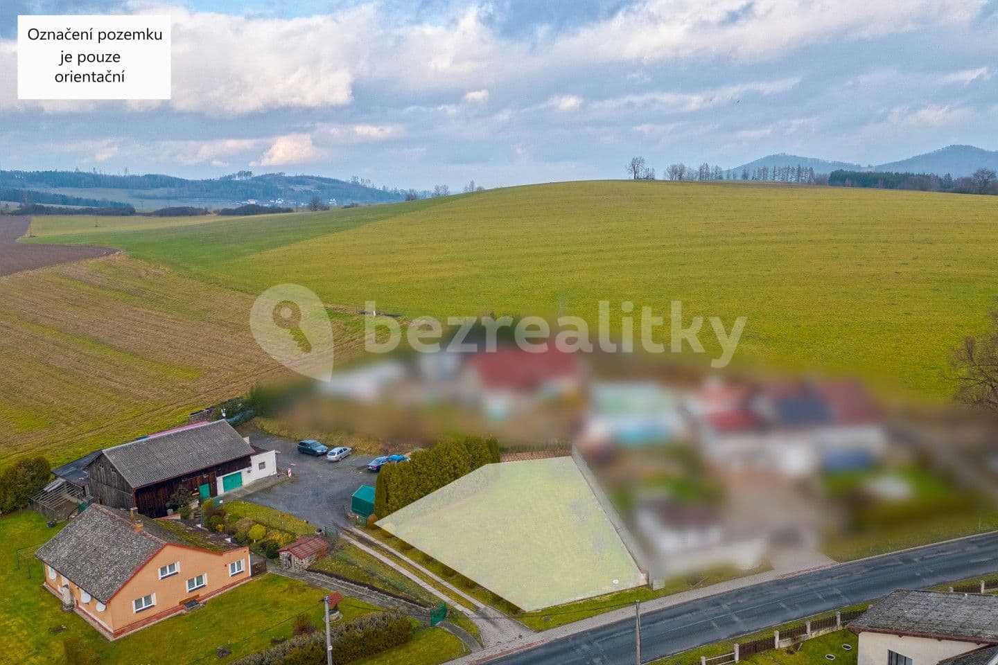 plot for sale, 527 m², Všeruby, Plzeňský Region