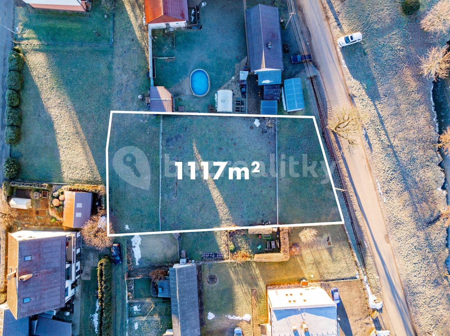 plot for sale, 1,117 m², Dlouhá Ves, Vysočina Region