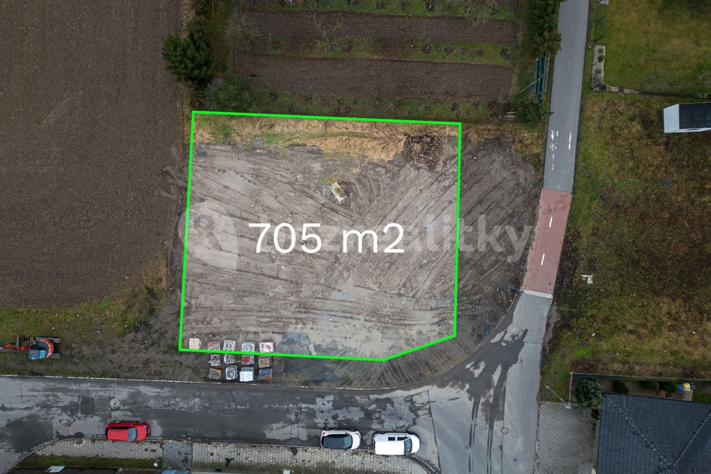 plot for sale, 705 m², Červenská, Litovel, Olomoucký Region