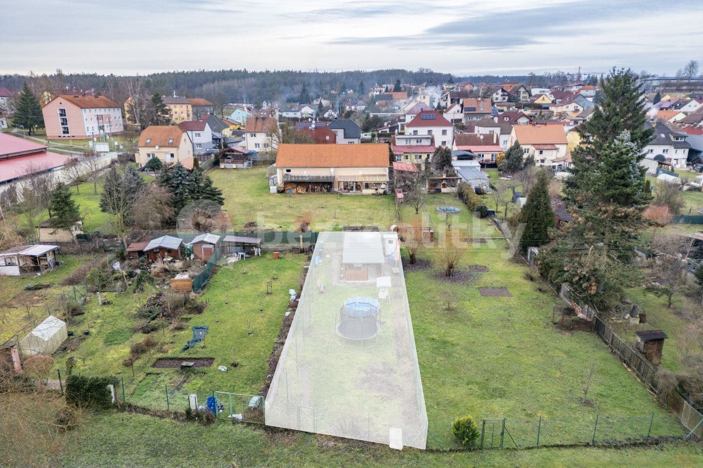 plot for sale, 326 m², Tlučná, Plzeňský Region