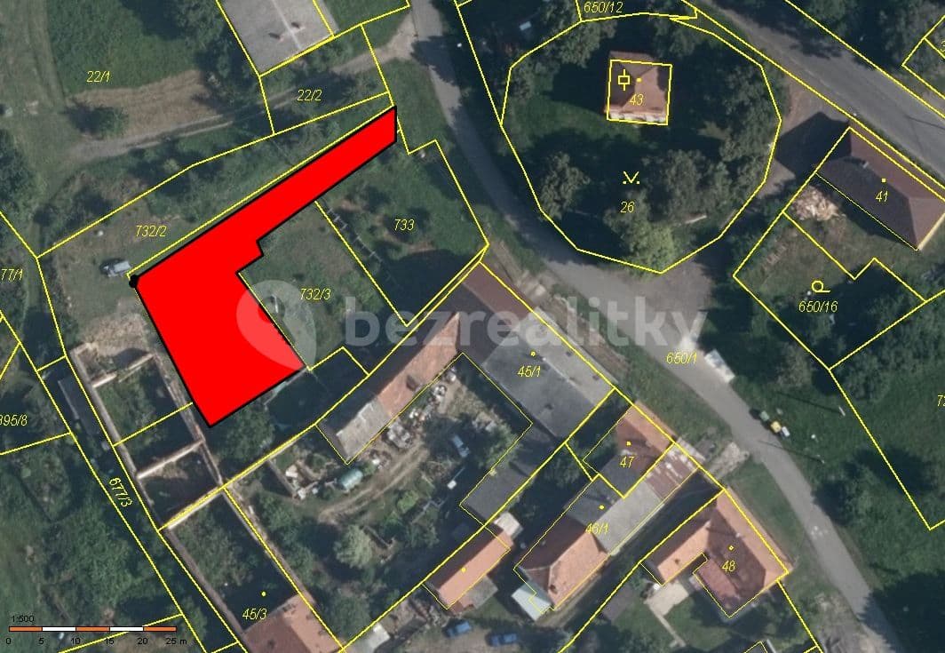 plot for sale, 440 m², Podbořany, Ústecký Region