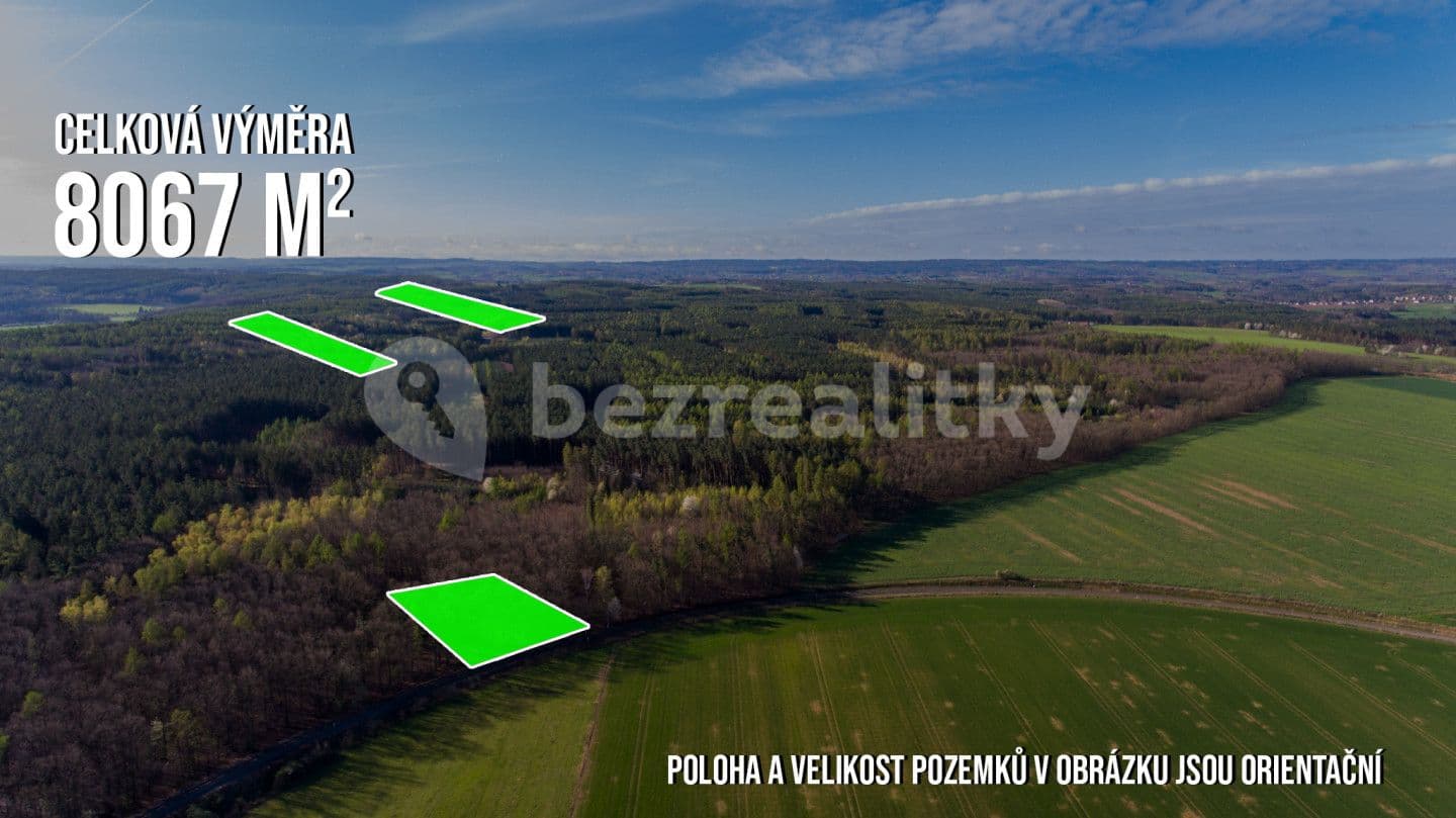 plot for sale, 8,067 m², Zaječice, Pardubický Region