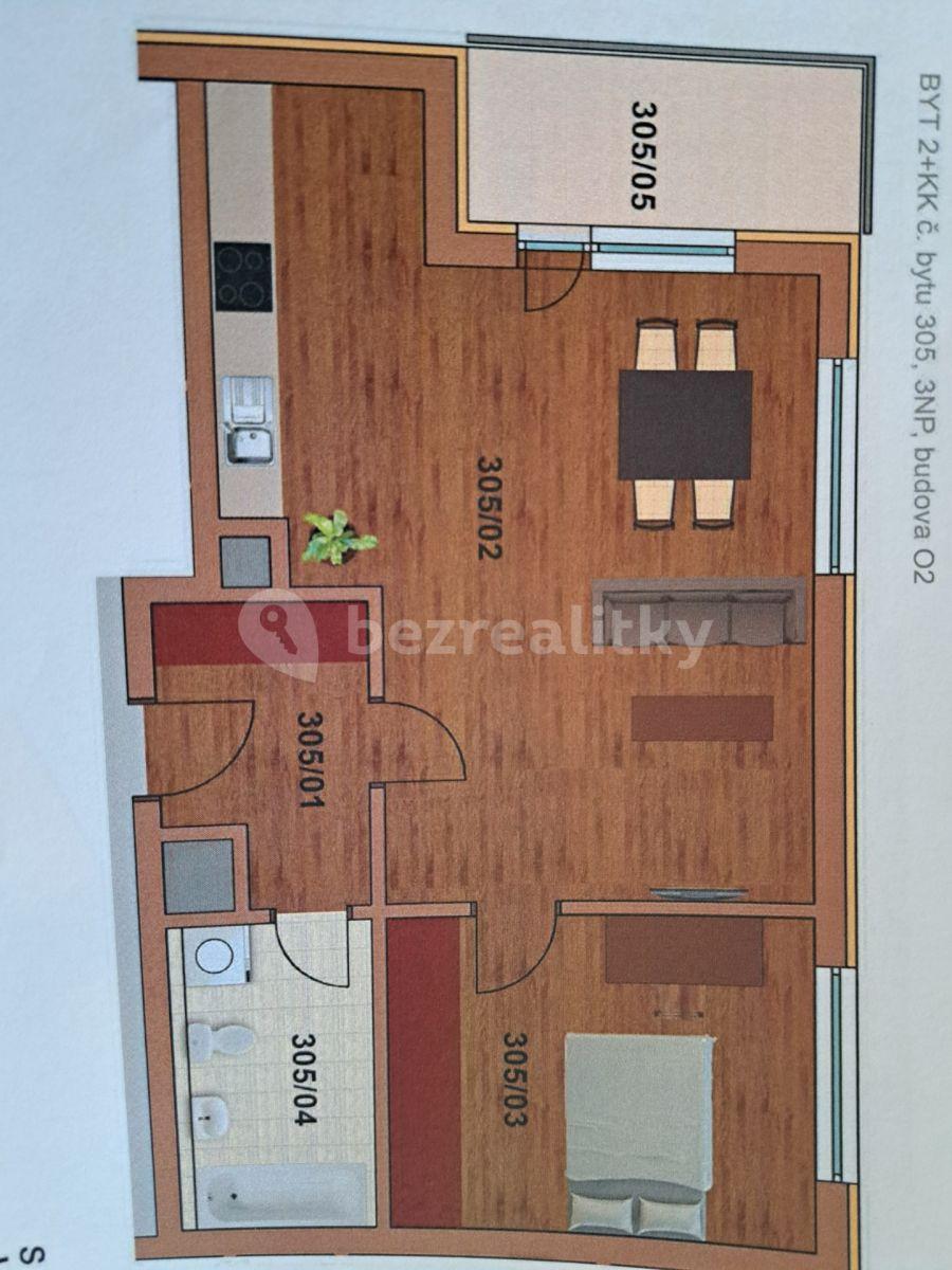 1 bedroom with open-plan kitchen flat for sale, 68 m², K Vystrkovu, Prague, Prague