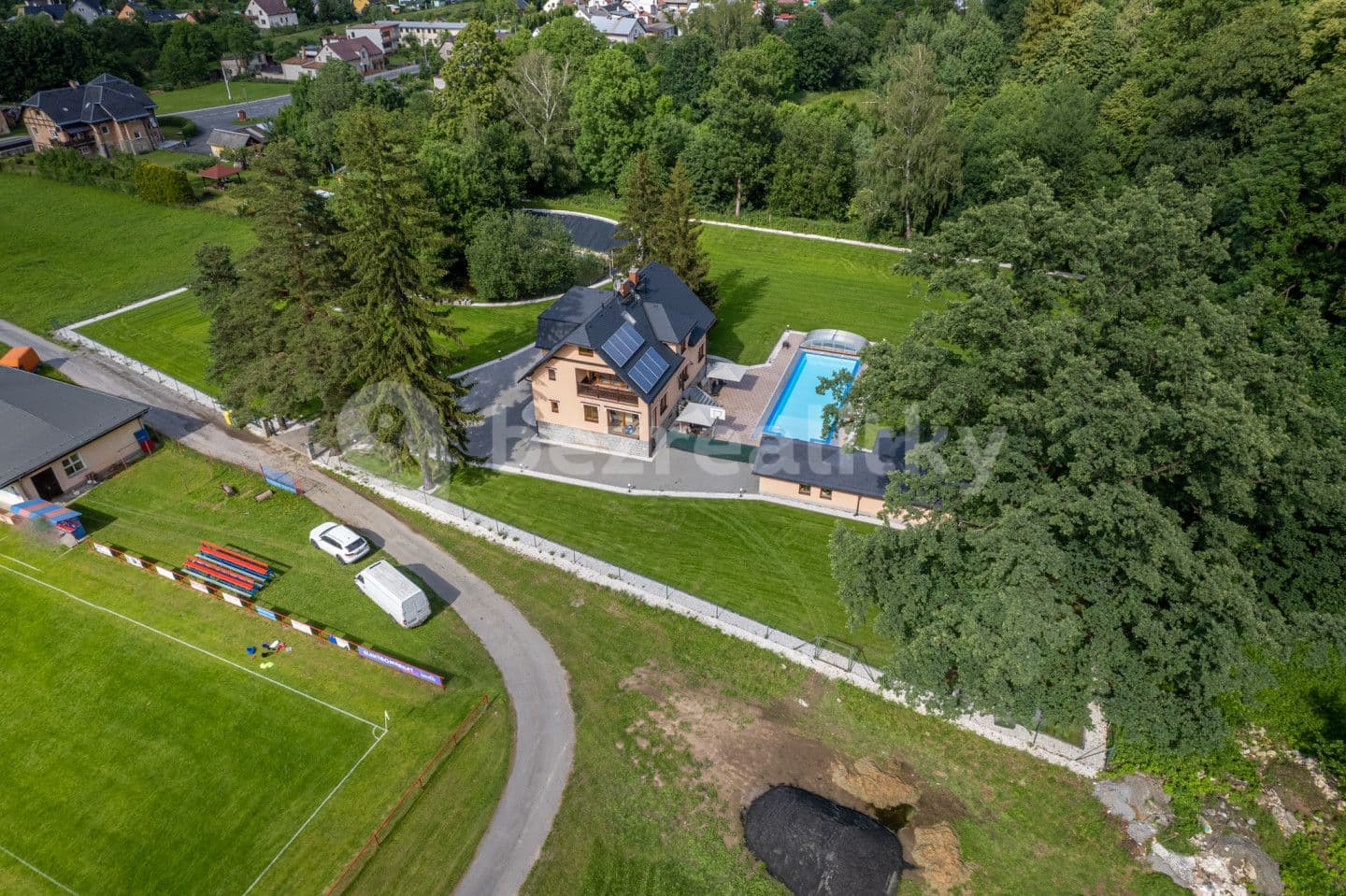 house for sale, 450 m², Hlavní, Mikulovice, Olomoucký Region