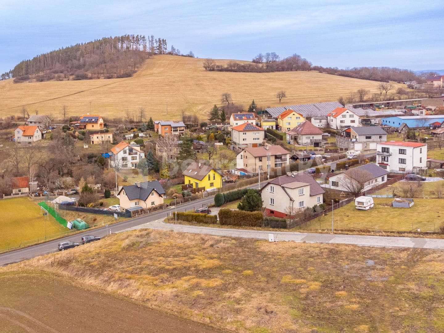 plot for sale, 1,089 m², Přestavlky u Čerčan, Středočeský Region