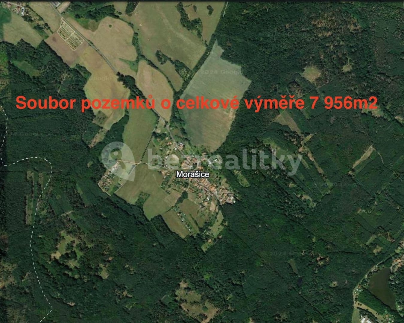 plot for sale, 7,956 m², Morašice, Pardubický Region