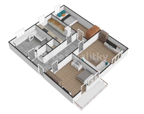 3 bedroom flat for sale, 71 m², Smetáčkova, Slaný, Středočeský Region