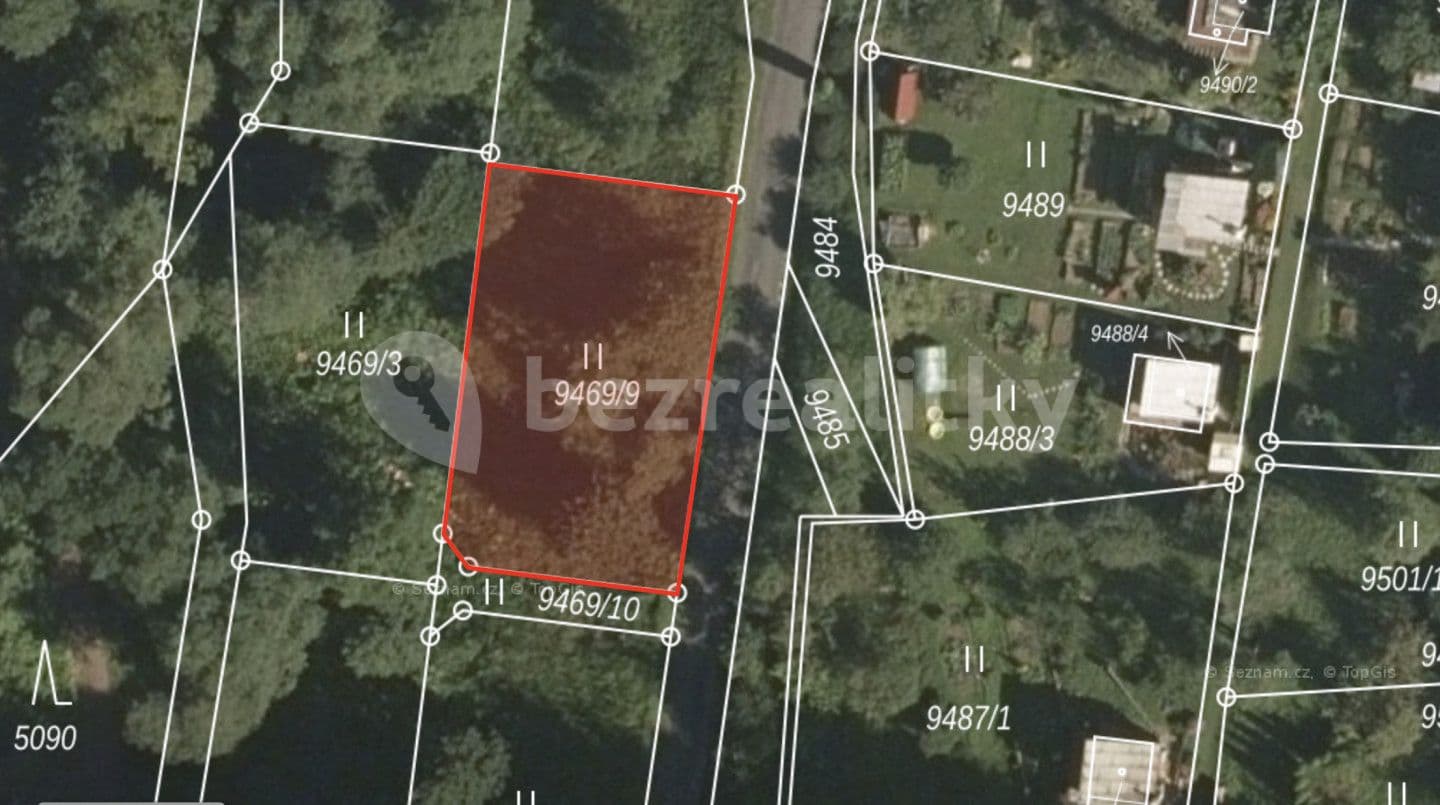 plot for sale, 452 m², Vsetín, Zlínský Region