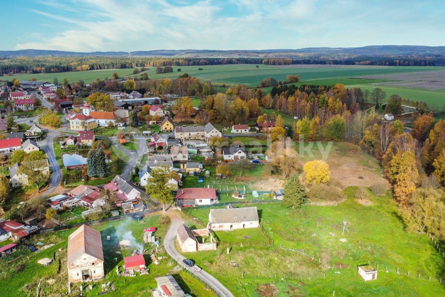 recreational property for sale, 2,109 m², Křižovatka, Karlovarský Region